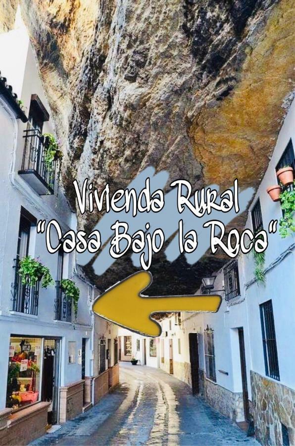 Вилла Casa Bajo La Roca Setenil De Las Bodegas Экстерьер фото